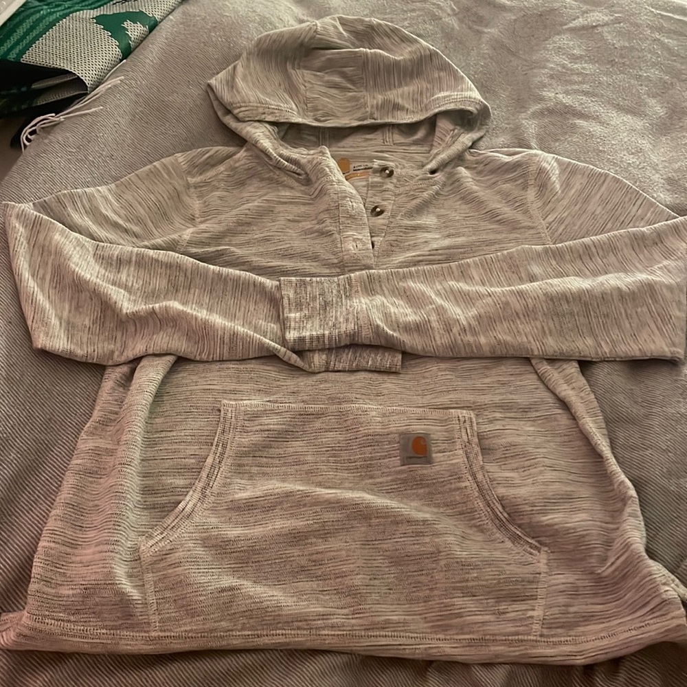 hooded carhartt button up